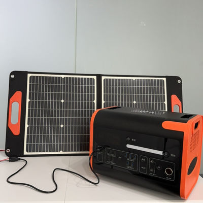 100W 黒色柔軟ソーラーパネル MSDS UN38.3 折りたたむソーラーパネル