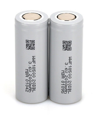 NCA カソード低温 18650 円筒型リチウム電池 大容量