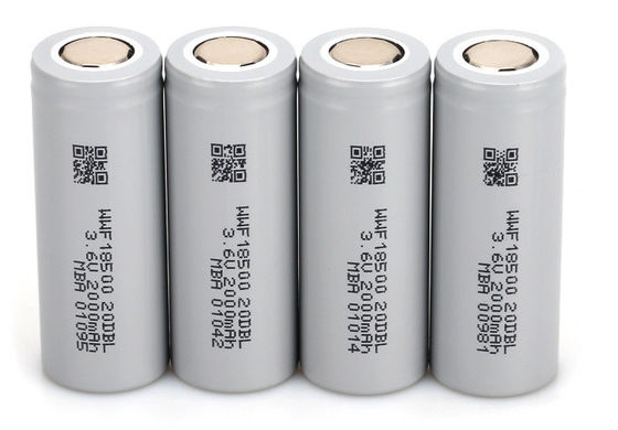 NCA カソード低温 18650 円筒型リチウム電池 大容量