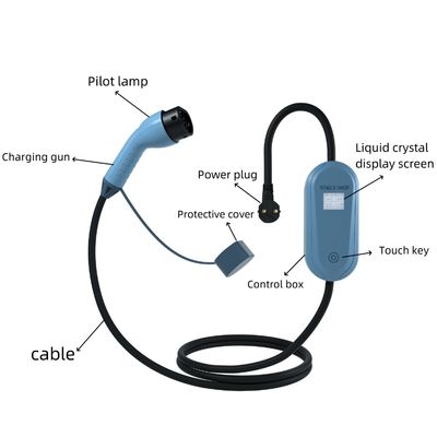 周波数 50Hz 60Hz ポータブルEV充電器 急速充電 電気自動車充電器