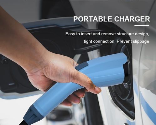 1.8kg 防塵 ホーム Ev 充電ステーション ポータブル LCD インディケーターライト