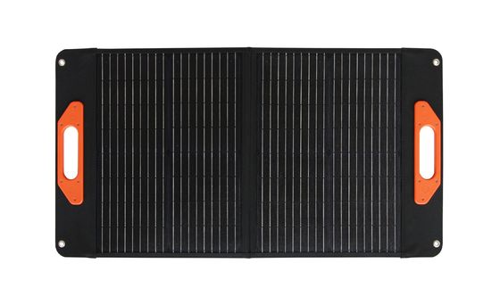 軽量 60W 折りたたむ太陽光パネル UN38.3 折りたたむ太陽光モバイル充電器