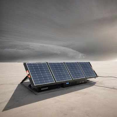 柔軟な折りたたみ軽量60Wの太陽光発電太陽光発電パネル