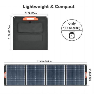旅行 緊急 太陽光パネル 38.5V 10.4A 携帯太陽光発電所