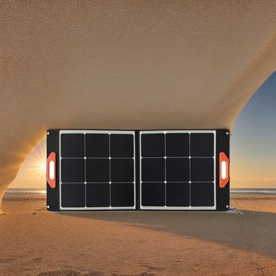 400W 折りたたむ太陽光パネル モノ シリコン 折りたたむ太陽光充電器