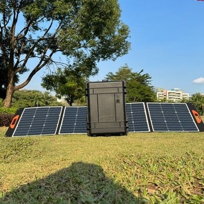400Wの屋外活動用太陽光パネル,USBポート折りたたみ CE認証