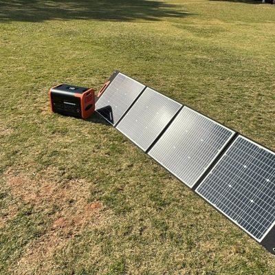 5.15kg キャンピング用・屋外用 折りたたむデザインの太陽光発電機
