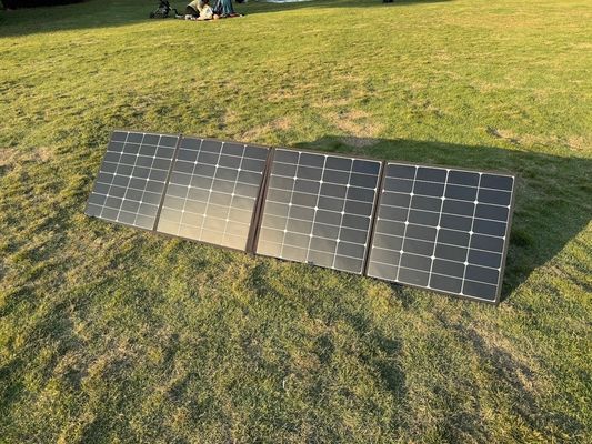 400W 300W ソーラーパネル モノクリスタリン 折りたたむ式 携帯型ソーラーパネル