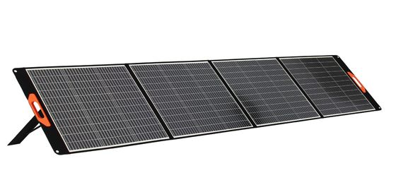 再生可能エネルギー発電のための300W単結晶シリコンポータブル太陽光パネル