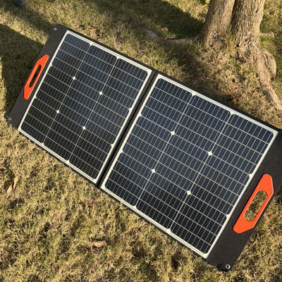 2.2kg カスタマイズされた要求 太陽光発電所 60W ミニホームキャンプ 折りたたみパネル