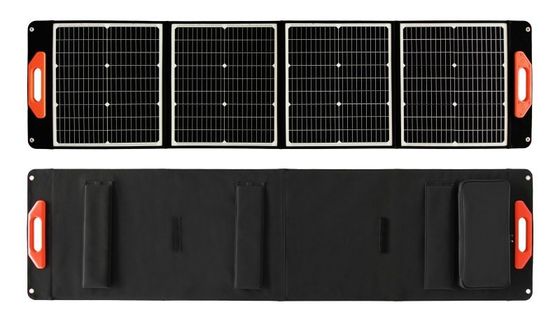 300ワットの折りたたみ可能な柔らかい太陽光パネル PV折りたたみ可能な単結晶太陽光パネル