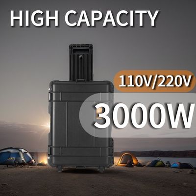 3000W 高出力 リチウム鉄リン酸電池付き 携帯電源
