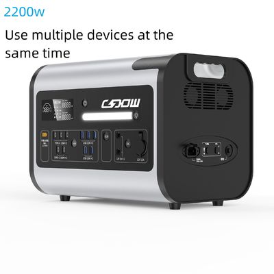 パーソナライゼーション モバイル発電所用 純正シナス波220V 2048wh LiFePO4発電機
