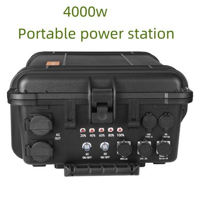 4000W 220V LiFePO4 多機能移動電源発電所