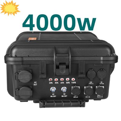 4000W超高速充電ポータブル発電所 42kg LiFePO4 リチウム電池