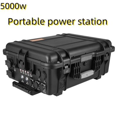 4800wh USB/C型 Max5000W 積み立てられる電源 釣り 自律運転と屋外用
