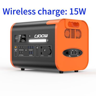 太陽電池発電所 2200W ポータブル発電機 AC/DC 230V出力電源バンク
