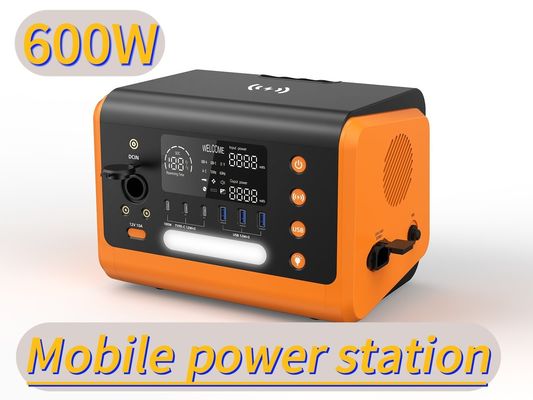 600wh 太陽光発電所 600W ポータブル発電所 15W 無線充電