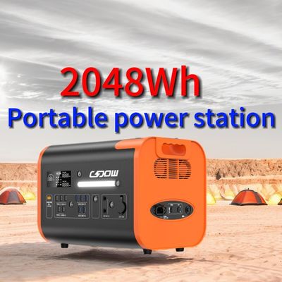 600W 1800W 2000W 太陽風力発電所用のポータブル・リチウム・アイアン・フォスファート電池