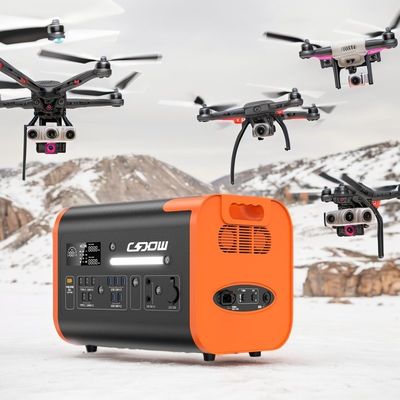 2000W 再充電可能な太陽光発電所 2048wh 太陽光小型発電機