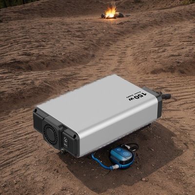 ホーム 緊急 コンパクト 太陽光発電機 150W 携帯 リチウム発電所
