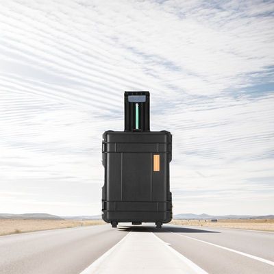 すべての互換品牌 3000wh LiFePO4 リチウム電池 エネルギー貯蔵 引動棒の車輪と電源 デザイン 簡単