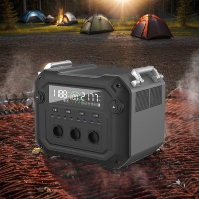 Un38.3/MSDS認証 2500W 2340wh 陸上および海上輸送のための携帯電源