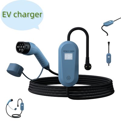 シングルフェーズポータブルEV充電器 AC220V モバイルEV充電器