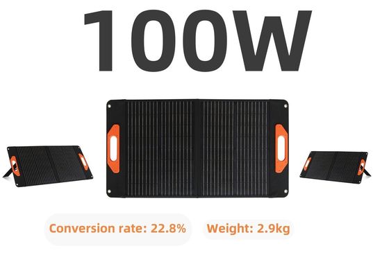 黒色 シングルクリスタルソーラーパネル 100W シングルクリスタルシリコンソーラーセル