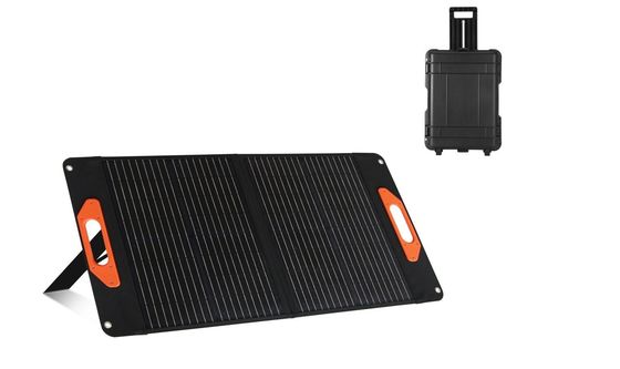 黒色 シングルクリスタルソーラーパネル 100W シングルクリスタルシリコンソーラーセル
