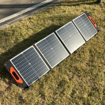 シングルクリスタル折りたたむ太陽光パネル 200W キャンピングカーRV