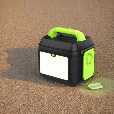 220V 600W 300W 2200W 太陽光パネルとLEDライト付きキャンプ用モバイル発電所