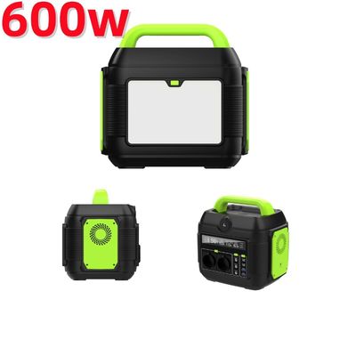 600W ホット リチウム 鉄 リン酸電池 ポータブル 発電所 太陽光発電機 1