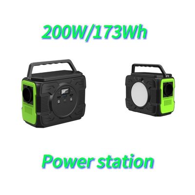 変形波交流出力 200W エネルギー貯蔵 移動式屋外用緊急発電所