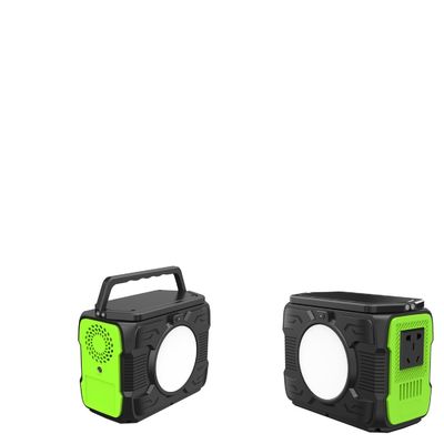 300W アウトドア リチウム バッテリー パック 再充電可能な太陽光発電機 AC DC Type-C バッテリー バックアップ パワー 非常 携帯 太陽光発電所