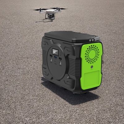 300W アウトドア リチウム バッテリー パック 再充電可能な太陽光発電機 AC DC Type-C バッテリー バックアップ パワー 非常 携帯 太陽光発電所