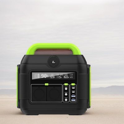600Wの携帯モバイル発電所,ACソケットと液晶ディスプレイ