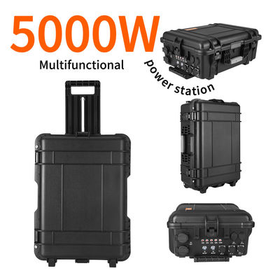 LiFePO4 DCからAC電源 2000W キャンプ用太陽光発電機 4800wh 名目容量