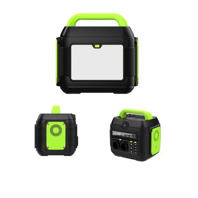 ポータブルキャンプ用発電所 600W 太陽光発電機 258*212*249mm