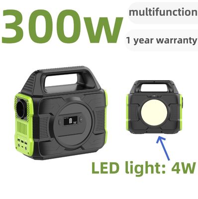 Un ACソケット カスタマイズ可能な300W ポータブルソーラー発電所 リチウム電池 2024