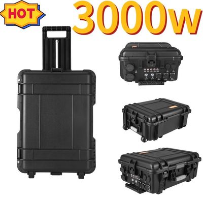 緊急 携帯 発電所 3000W ソーラー 発電 備蓄