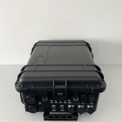 3000wh 黒色 携帯式 充電可能な太陽風力発電所 3kw リチウム鉄電池