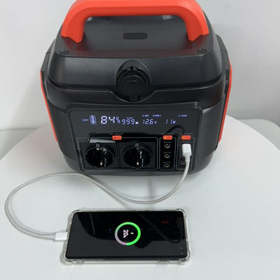 露出 普通のコード 600W/576wh 屋外家庭用RVとスタンバイ用携帯電源