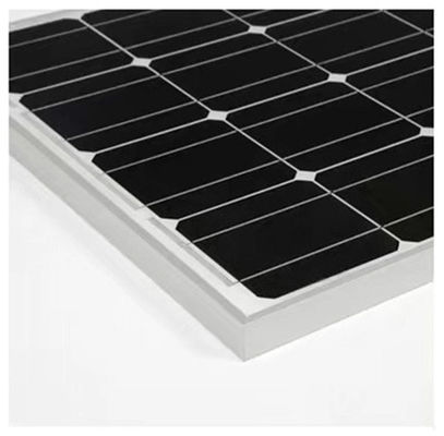 100W32単結晶シリコン光伏モジュール 住宅用RV海上用に適したアルミニウムフレーム付き太陽光パネル