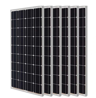 100W32単結晶シリコン光伏モジュール 住宅用RV海上用に適したアルミニウムフレーム付き太陽光パネル