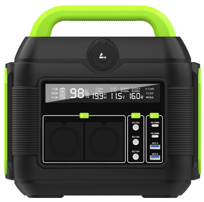 600W 携帯モバイル パワー 6kg オレンジ 黒 屋外 室内 非常用 エネルギー 貯蔵 パワー