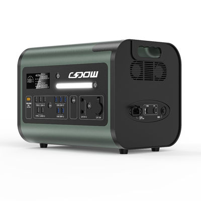 家庭 屋外 携帯 発電所 太陽光発電機 AC/DC 切断口 バックアップ リチウム バッテリー