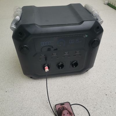 3600W 純正弦波 携帯電源 LiFePO4 太陽エネルギー貯蔵 BMS バッテリー供給