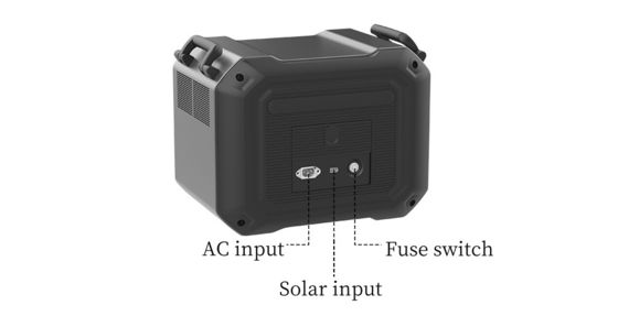 3600W 純正弦波 携帯電源 LiFePO4 太陽エネルギー貯蔵 BMS バッテリー供給