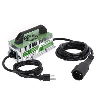 防水 IP67 800W LiFePO4 充電器 スマート DC 急速充電器 フォークリフト / ゴルフカート